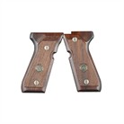 JG92FSW GRIPS  92 96FS WOOD CHKRD